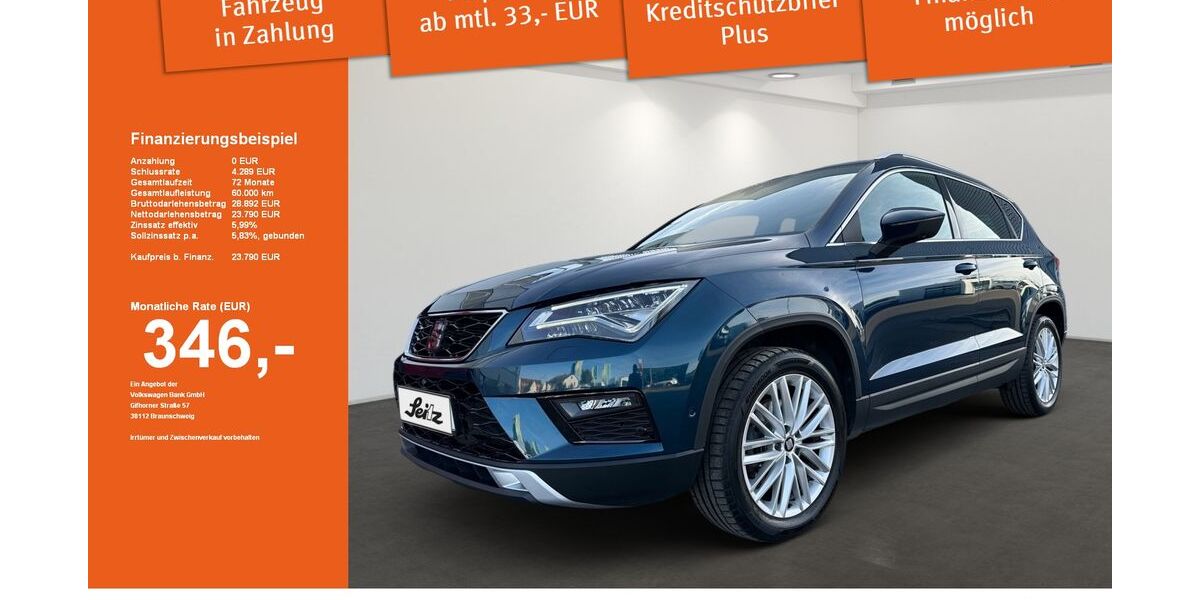 Seat Ateca 81.350 km 23.540 &euro; Memmingen 87700