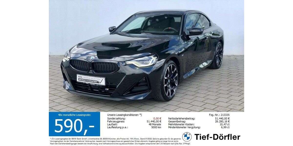 BMW 240 17.200 km 51.440 &euro; Marktsteft 97342
