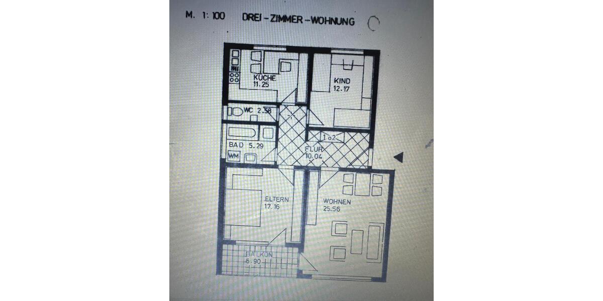 Hochparterre Göppingen Faurndau - 3 Zimmer, 85 m&sup2;, 330.000&euro; | Angebot:27122394