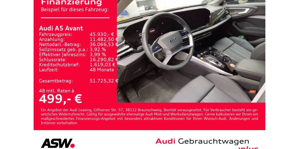 Audi A5 22.300 km 45.930 &euro; Heilbronn 74074