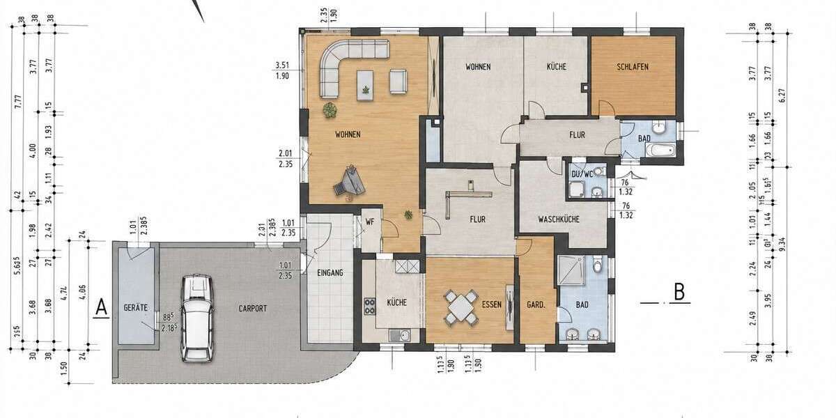 Charakterimmobilie mit Einliegerwohnung auf außergewöhnlichem Naturgrundstück - Mehrfamilienhaus, Wohnhaus Hüllhorst | Angebot:27254352