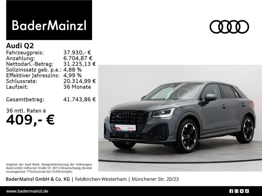 Audi Q2 19.734 km 36.860 € Feldkirchen/Westerham 83620