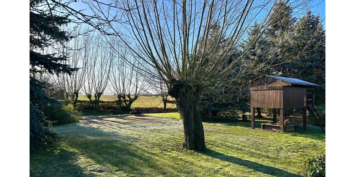 HORN IMMOBILIEN ++ charmantes Einfamilienhaus mit schönem Grundstück in Göritz bei Prenzlau - Einfamilienhaus Göritz | Angebot:27119866