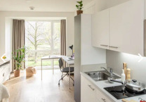 Short-term rental apartment at The Fizz Bremen.