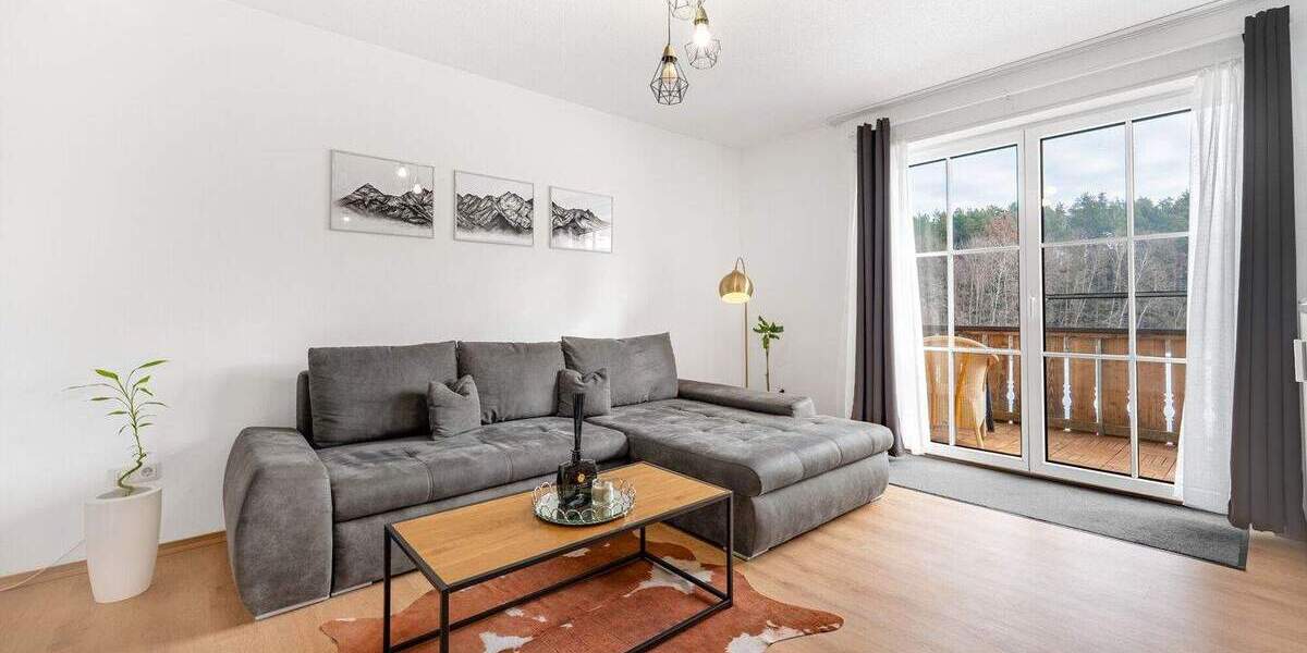 Etagenwohnung Viechtach - 2 Zimmer, 50 m&sup2;, 124.900&euro; | Angebot:25680319