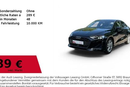 Audi A3 9.175 km 32.940 &euro; Dessau-Roßlau 06844