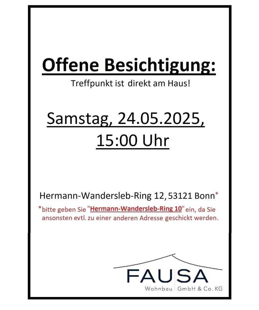 Wohnung zum Mieten in Bonn 395 € 18 m²