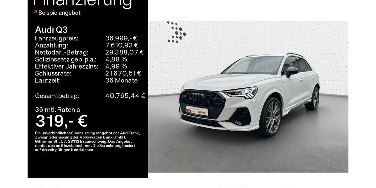 Audi Q3 49.297 km 34.999 &euro; Hofheim 65719