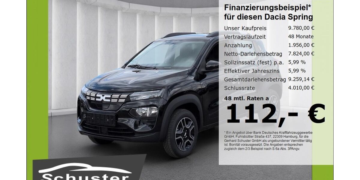 Dacia Spring 45.449 km 9.780 &euro; Ruhstorf 94099