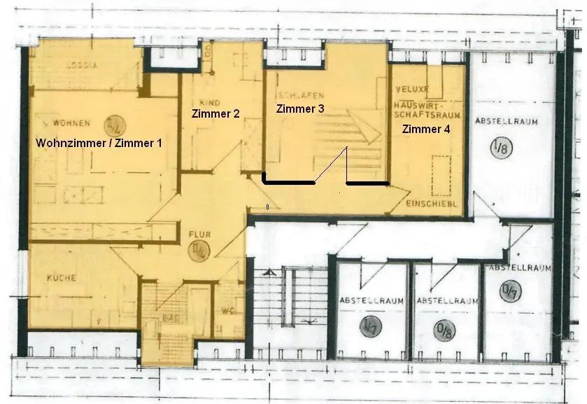 Dachgeschoßwohnung Stadthagen - 4 Zimmer, 95 m&sup2;, 165.000&euro; | Angebot:25856991