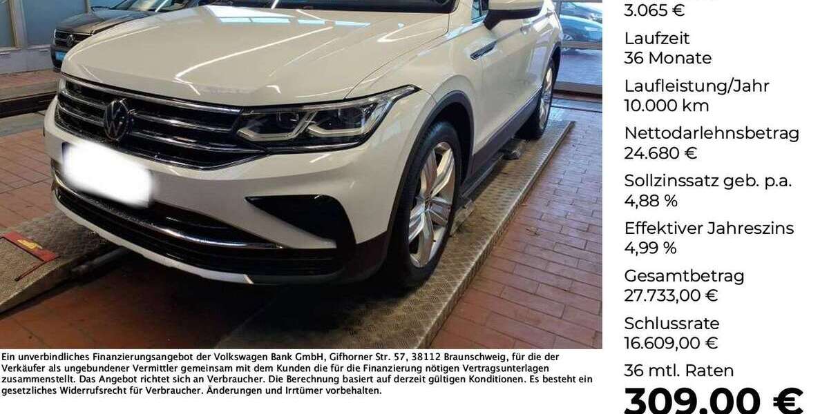 VW Tiguan 139.056 km 27.745 &euro; Osnabrück 49078