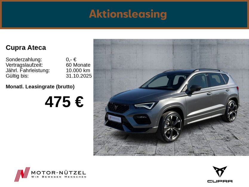 Cupra Ateca 1.500 km 46.190 € Mitterteich 95666