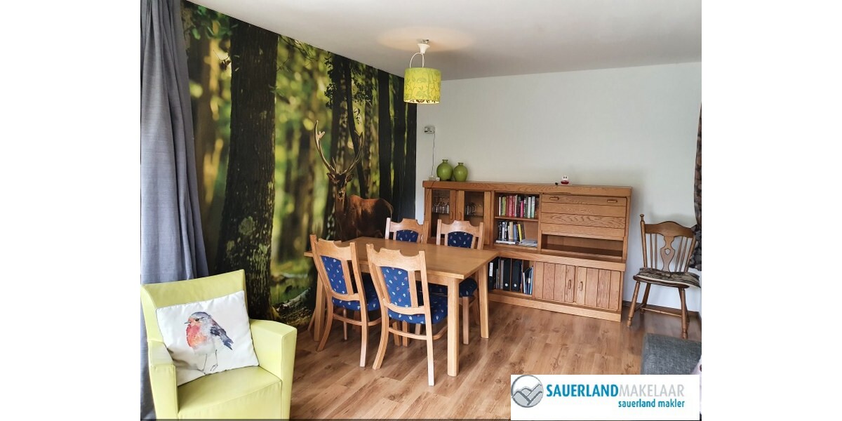 Ruhig gelegen mit schönem Blick auf den gepflegten, großen Garten - Appartement Willingen-Usseln Usseln | Angebot:8352300