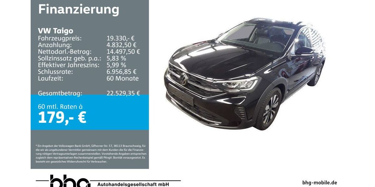 VW Taigo 31.064 km 19.330 &euro; Mössingen 72116