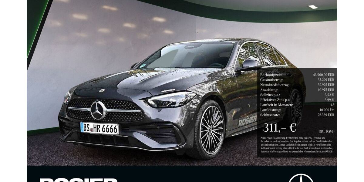 Mercedes-Benz C 180 9.900 km 43.480 &euro; Goslar 38644