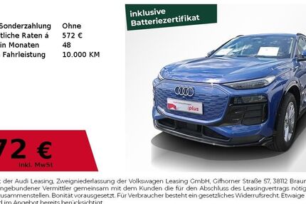 Audi Q6 e-tron 16.150 km 54.110 &euro; Erlangen 91058