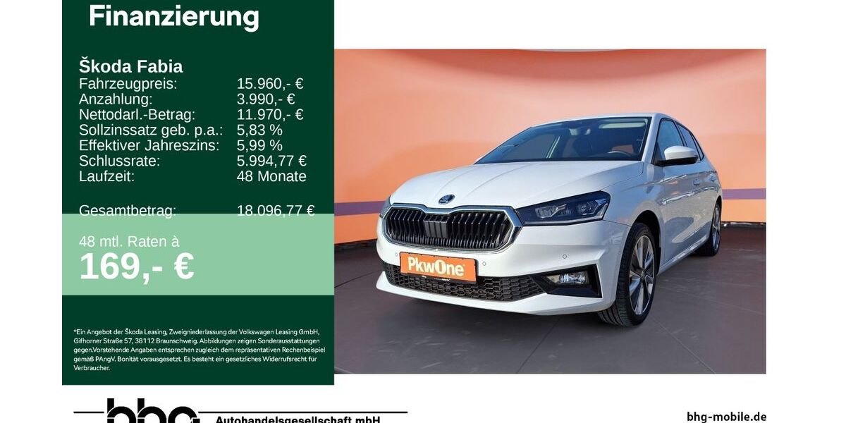 Skoda Fabia 59.500 km 15.360 &euro; Göppingen 73037