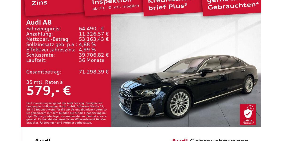 Audi A8 54.849 km 64.490 &euro; Dresden 01169