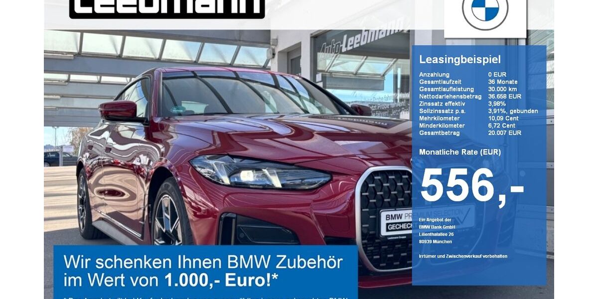 BMW 420 Gran Coupé 5.367 km 41.989 &euro; Deggendorf 94469
