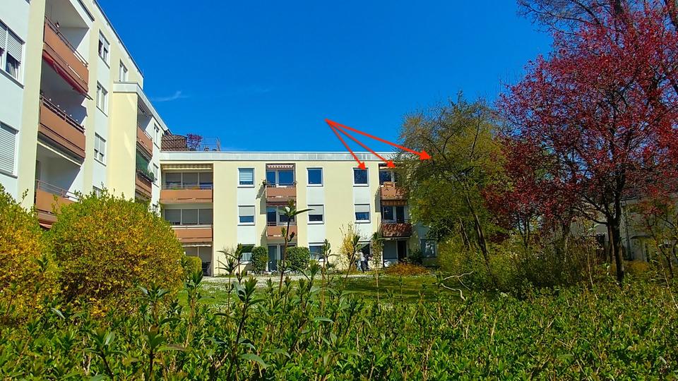 Etagenwohnung Kirchheim bei München - 3 Zimmer, 70 m&sup2;, 1.250&euro; | Angebot:25350083
