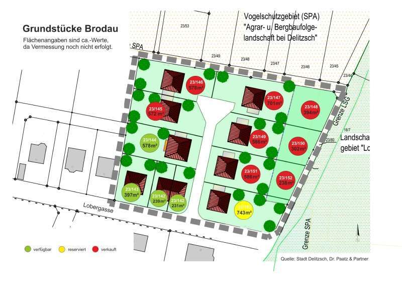 Grundstück zu verkaufen in Brodau 109.820 € 578 m²