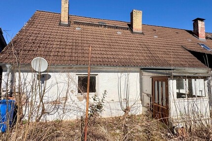 HORN IMMOBILIEN ++ abrissreife Doppelhaushälfte in Schönhausen bei Strasburg - Haus Schönhausen | Angebot:22372278