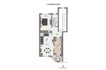 Etagenwohnung Erlangen Tennenlohe - 2 Zimmer, 63 m&sup2;, 259.000&euro; | Angebot:25671465