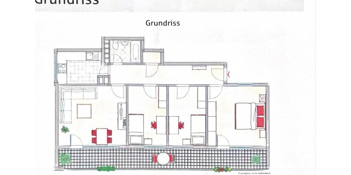 Etagenwohnung Ludwigshafen am Rhein Rheingönheim - 4 Zimmer, 88 m&sup2;, 290.000&euro; | Angebot:26758769