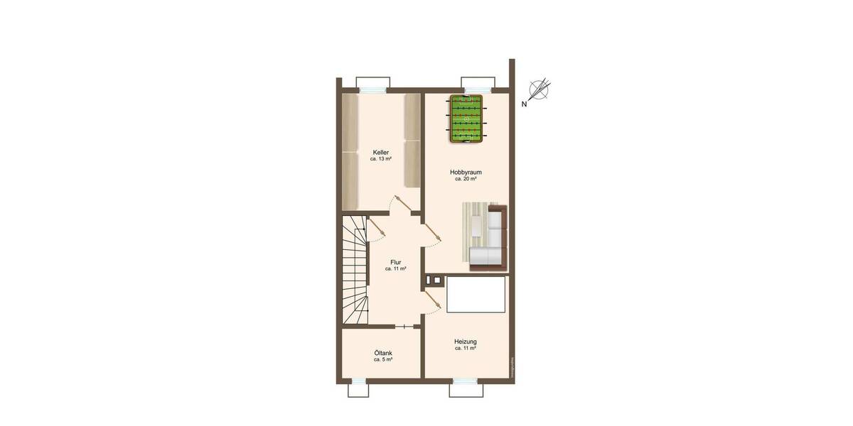 Reihenendhaus Ortsteil Schorn Sutten - 4 Zimmer, 135 m&sup2;, 1.450.000&euro; | Angebot:26852821