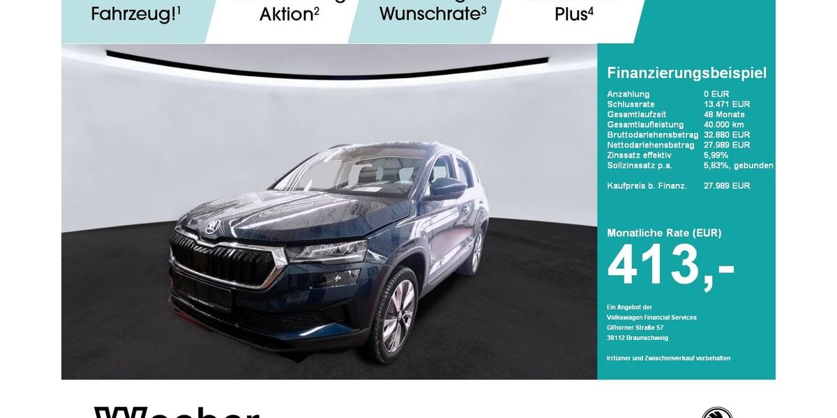 Skoda Karoq 49.742 km 27.989 &euro; Leonberg 71229