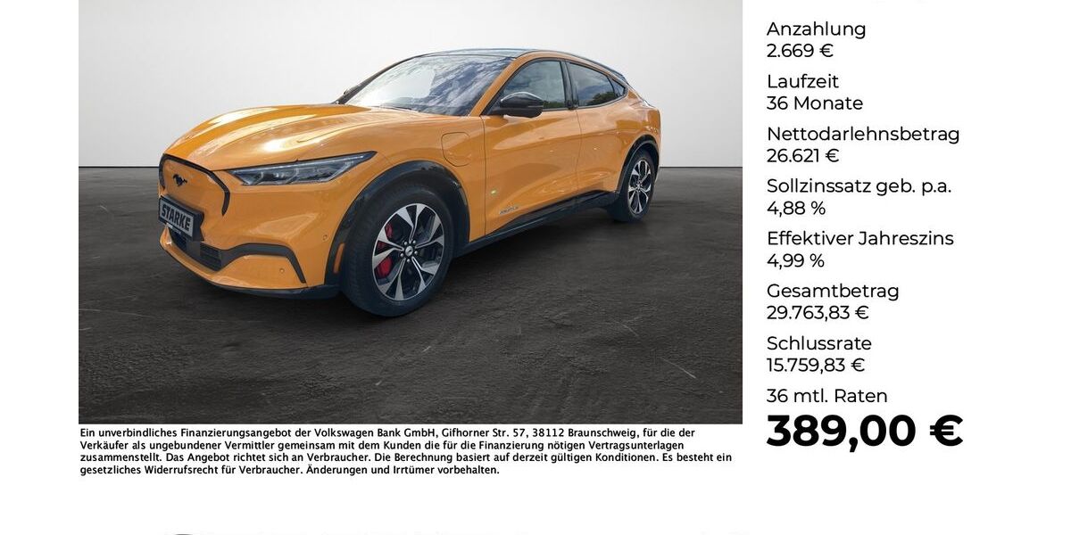 Ford Mustang Mach-E 44.329 km 26.995 &euro; Osnabrück 49078