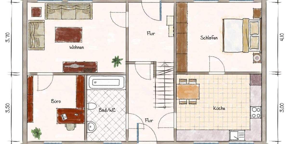 Einfamilienhaus Alsleben - 3 Zimmer, 85 m&sup2;, 65.000&euro; | Angebot:25779614