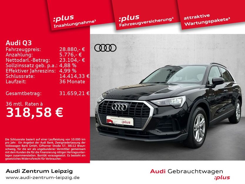 Audi Q3 47.225 km 27.990 € Leipzig 04129