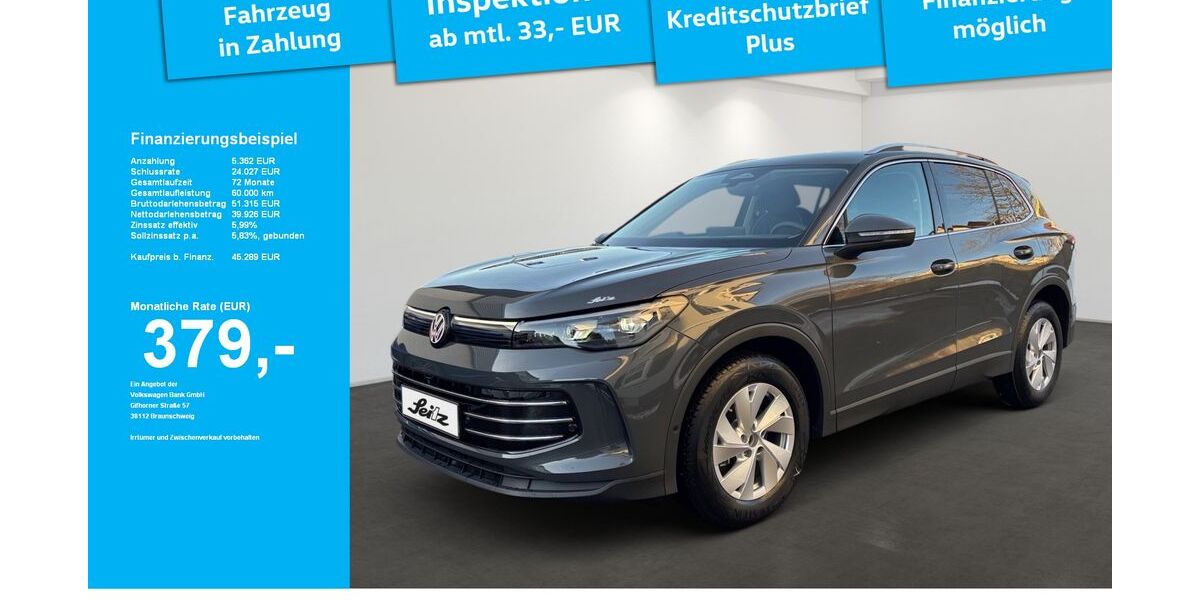 VW Tiguan 3.000 km 43.848 &euro; Kempten 87437