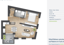 Wohnung zum Mieten in Heilbronn 1.110 € 67.93 m²