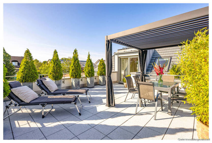 STILVOLL WOHNEN - DACHTERRASSEN-OASE MIT ABSOLUTER PRIVATSPHÄRE IM SCHÖNEN TRUDERING 2 zimmer