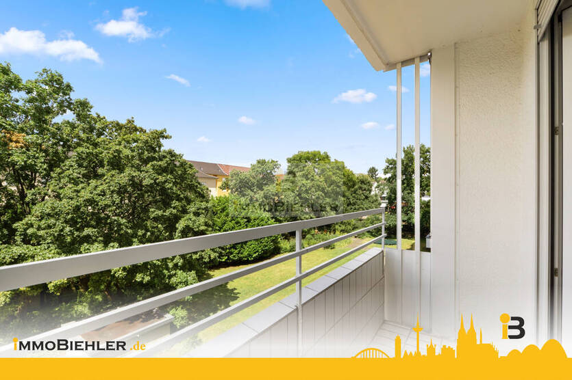 Rare Chance Köln-Zollstock - grün, ruhig & zentral mit Loggia & Balkon