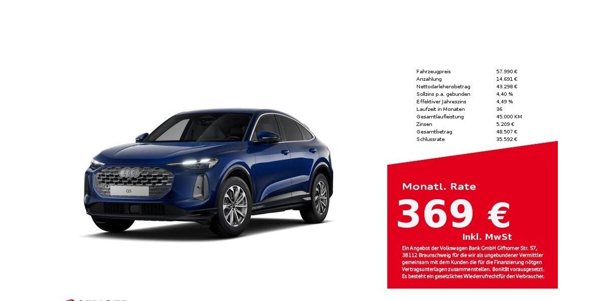 Audi Q5 20.729 km 57.990 &euro; Münster 48153