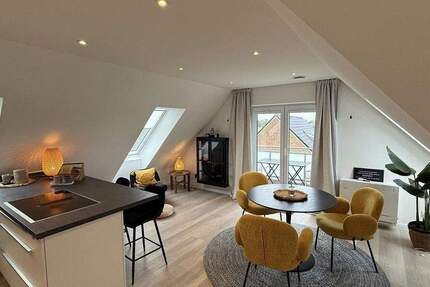 Modern Living am Deich - Vollmöbliertes Dachgeschoss Apartment Nähe Hamburg! 2 zimmer