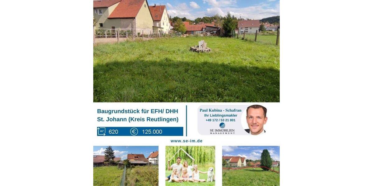 Grundstück Sankt Johann Gächingen - 125.000&euro; | Angebot:23984009