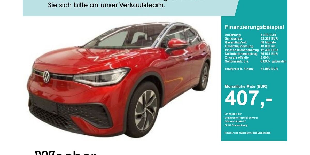 VW ID.5 16.100 km 41.850 &euro; Herrenberg 71083