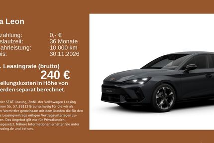 Cupra Leon 24.498 km 27.930 &euro; Stuttgart-Feuerbach 70469
