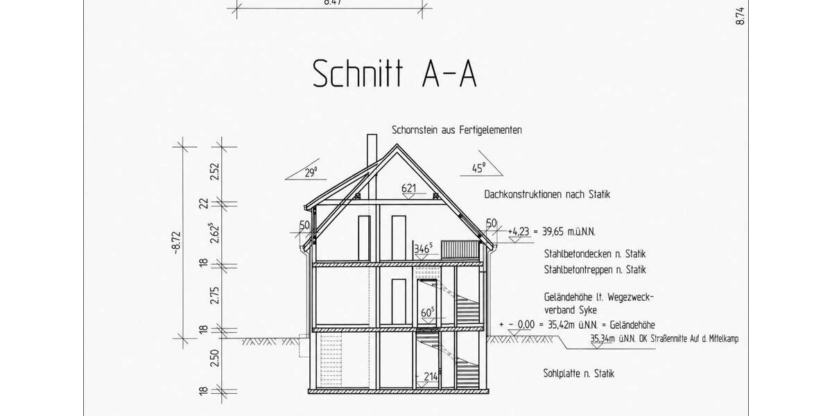 Mehrfamilienhaus, Wohnhaus Bassum - 6 Zimmer, 165 m&sup2;, 555.555&euro; | Angebot:26764545