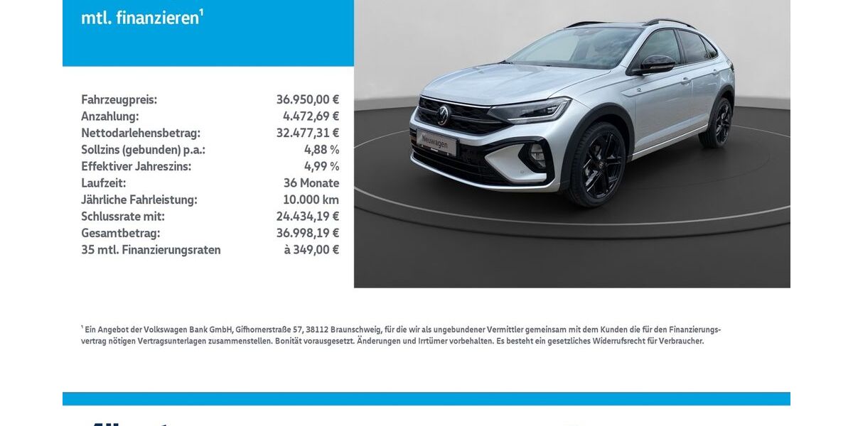 VW Taigo 9.900 km 35.950 &euro; Nordhausen 99734