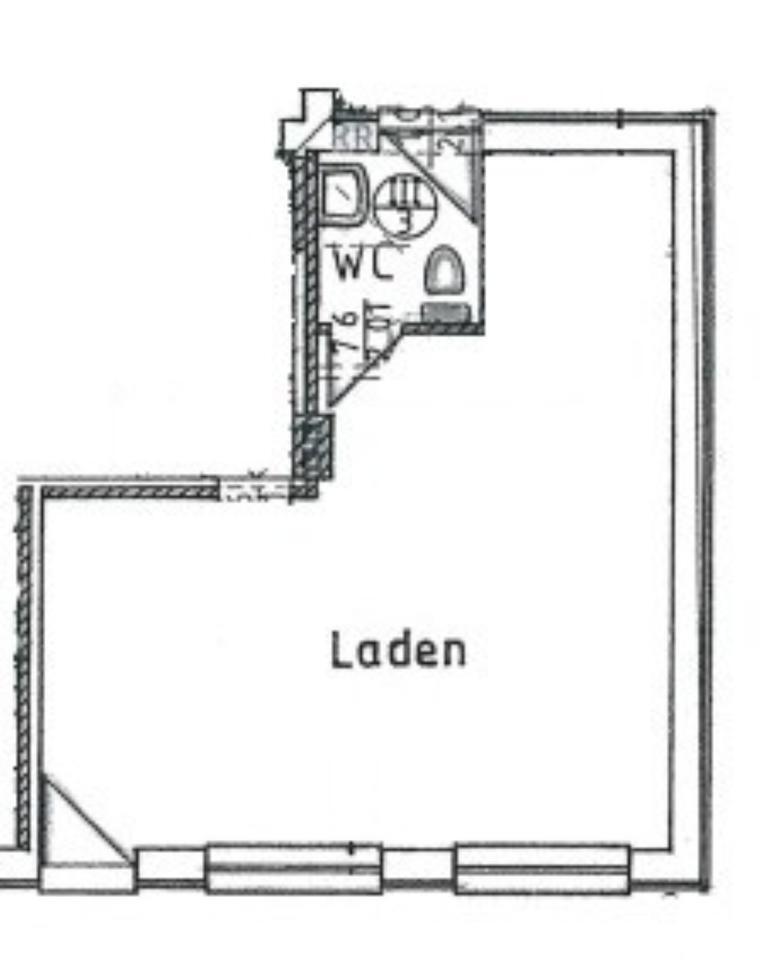 Büro-, Gewerbe-, Ladenfläche 38m² zimmer