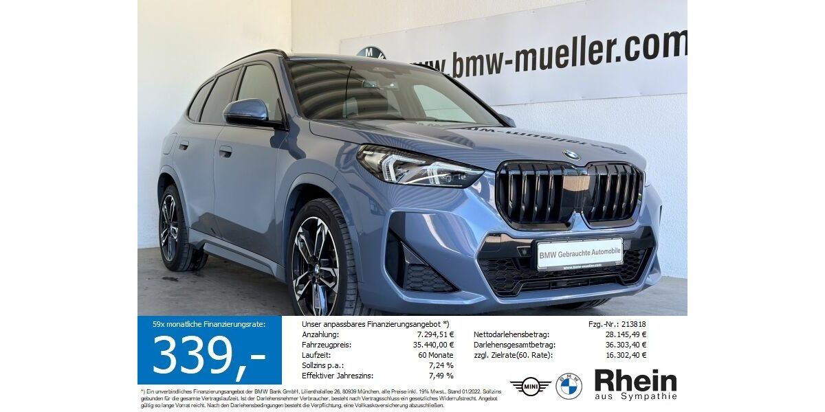 BMW X1 97.895 km 35.440 &euro; Erbach 64711