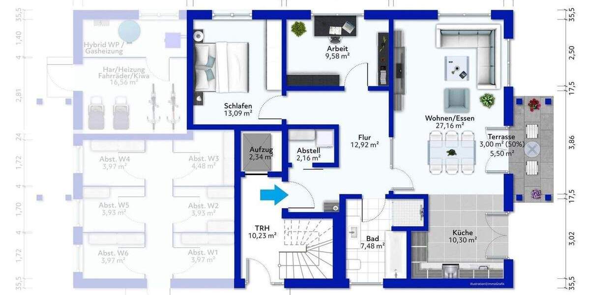 Etagenwohnung Wernigerode - 3 Zimmer, 85 m&sup2;, 349.000&euro; | Angebot:25743700