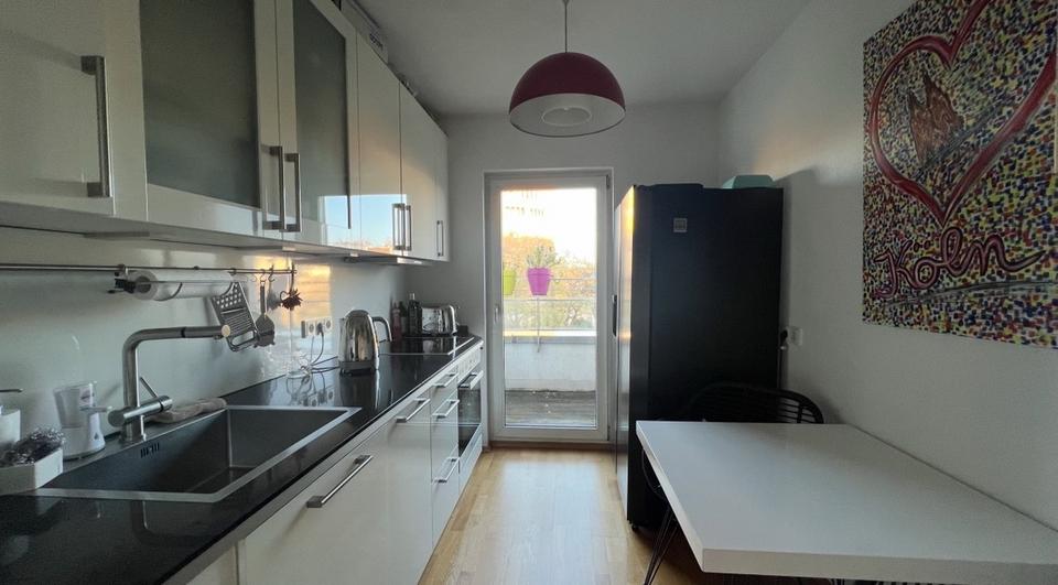 Dachgeschoßwohnung Köln Innenstadt - 3 Zimmer, 76 m&sup2;, 570.000&euro; | Angebot:25268993