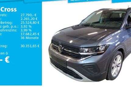 VW T-Cross 14.625 km 27.370 &euro; Hannover 30519