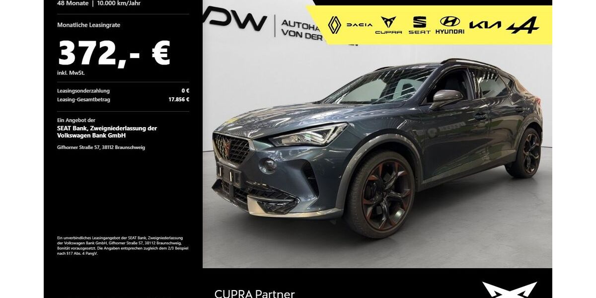 Cupra Formentor 61.300 km 28.880 &euro; Heilbronn 74076